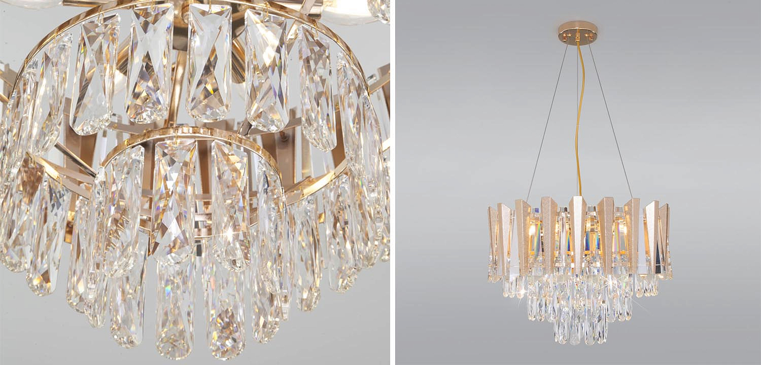 Люстра Crystal Edge Chandelier Люстра Crystal Edge Chandelier - Loft-Concept в Омске