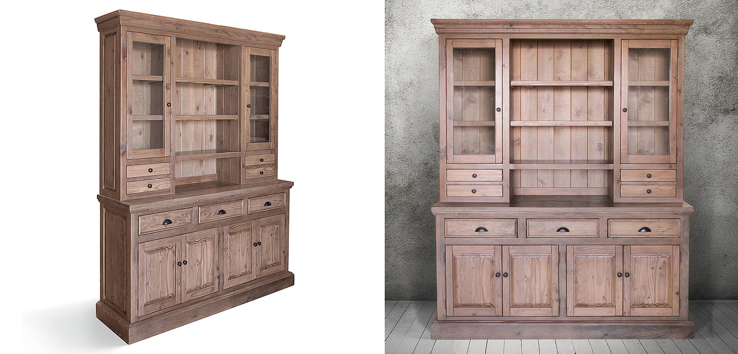 Шкаф Lazzaro Provence HARMONIE British Tan big Шкаф Lazzaro Provence HARMONIE British Tan big - Loft-Concept в Омске