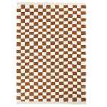 Ковер с шахматным принтом Chess Layout с эффектом шерсти варинант исполнения - 2 | Loft Concept в Омске