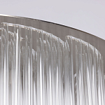 Люстра круглая с прозрачными стеклянными трубками Nembus варинант исполнения - 9 | Loft Concept в Омске