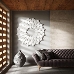 Гипсовая 3D Панель DRAGON SCALE - A  B  C  D варинант исполнения - 1 | Loft Concept в Омске