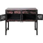 Комод деревянный Retro with four doors варинант исполнения - 4 | Loft Concept в Омске