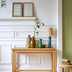 Ваза декоративная из натурального плетеного бамбука Bamboo Decor 35 варинант исполнения - 4 | Loft Concept в Омске