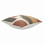 Подушка декоративная с геометрическим узором и плетенными вставками Divine Abstractions варинант исполнения - 1 | Loft Concept в Омске