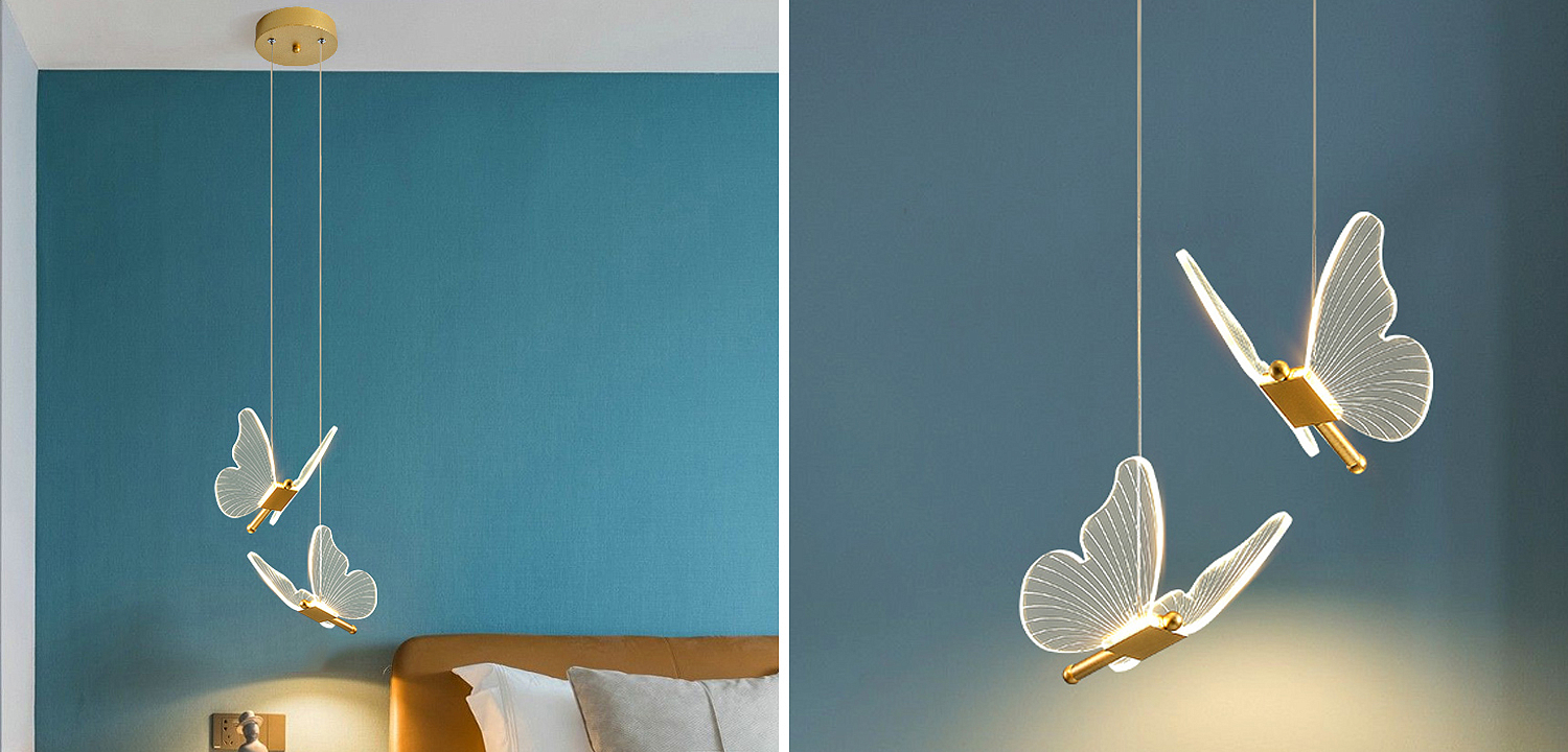 Butterfly Double Pendant Lamp D Butterfly Double Pendant Lamp D - Loft-Concept в Омске