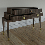 Премиальная Консоль с тремя ящиками Elsa Dreams Walnut варинант исполнения - 2 | Loft Concept в Омске