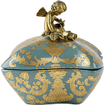 Фарфоровая шкатулка Angel with a rose варинант исполнения - 1 | Loft Concept в Омске