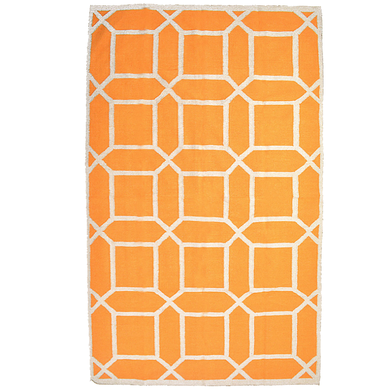 Ковер Ornament Orange Pattern Оранжевый в Омске | Loft Concept 