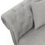 Мебельная ткань Шенилл серый цвет 138 см T4-29 варинант исполнения - 8 | Loft Concept в Омске