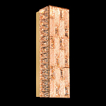 Бра прямоугольное с текстурной огранкой Reflection of Reality варинант исполнения - 7 | Loft Concept в Омске