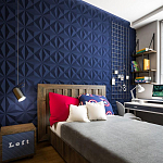 Гипсовая 3D Панель M-101 варинант исполнения - 2 | Loft Concept в Омске