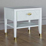 Прикроватная тумбочка с ящиком Elsa Dreams White варинант исполнения - 1 | Loft Concept в Омске