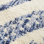 Чехол на подушку с узором в этно-стиле Blue Ikat варинант исполнения - 3 | Loft Concept в Омске