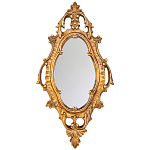 Зеркало настенное в ажурной раме бронзового цвета Classic Ornament Mirror варинант исполнения - 1 | Loft Concept в Омске