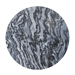 Столик кофейный с столешницей из черного мрамора Compact Black Marble Table варинант исполнения - 4 | Loft Concept в Омске