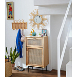 Настенная вешалка из ротанга Wila Wall Hanger M варинант исполнения - 5 | Loft Concept в Омске