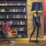 Лампа MANNEQUIN LAMP с абажуром изгибы тела варинант исполнения - 3 | Loft Concept в Омске