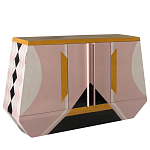 Дизайнерский комод с геометрическим рисунком Arredi варинант исполнения - 1 | Loft Concept в Омске