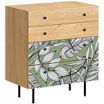 Комод с принтом на ящиках Elise Chest of Drawers варинант исполнения - 3 | Loft Concept в Омске