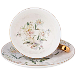 Чайная пара из фарфора 200 мл Grey Tea Porcelain Set варинант исполнения - 1 | Loft Concept в Омске