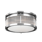 Потолочный светильник с цилиндрическим плафоном из рифленого прозрачного стекла Feiss варинант исполнения - 5 | Loft Concept в Омске