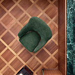 Дизайнерское кресло Gio Ponti D.151.4  Armchair варинант исполнения - 3 | Loft Concept в Омске