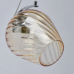 Подвесной светильник со стеклянном плафоном в форме бокала Kaleido варинант исполнения - 7 | Loft Concept в Омске