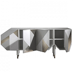 Комод с фасадом из геометрических фигур Coleccion Alexandra варинант исполнения - 1 | Loft Concept в Омске