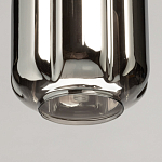 Люстра с 5-ю плафонами серого цвета Smoked Prism варинант исполнения - 5 | Loft Concept в Омске