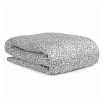 Постельное белье серого цвета с рисунком 200х220 см Blossom Essence варинант исполнения - 1 | Loft Concept в Омске