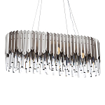 Большая многоярусная люстра Iroh Future Хром варинант исполнения - 1 | Loft Concept в Омске