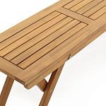 Деревянная скамья складная Jerome Wood Bench варинант исполнения - 5 | Loft Concept в Омске