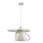 Подвесные светильники в виде белой посуды Flower Reversal варинант исполнения - 10 | Loft Concept в Омске