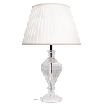 Настольная лампа хрустальная с абажуром Diamond Fragments варинант исполнения - 1 | Loft Concept в Омске