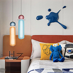 Подвесной светильник с стеклянным плафоном Polly варинант исполнения - 4 | Loft Concept в Омске