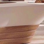 Журнальный столик фигурный со стеклянной столешницей Table Drop варинант исполнения - 5 | Loft Concept в Омске