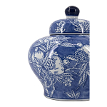 Ваза с крышкой в китайском стиле Гранатовое дерево Blooming Pomegranate варинант исполнения - 11 | Loft Concept в Омске