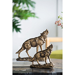 Фигурка Волк Gold варинант исполнения - 6 | Loft Concept в Омске