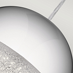 Подвесной светильник со сферическим плафоном из акрила с циркониевыми вкраплениями Kichler варинант исполнения - 6 | Loft Concept в Омске