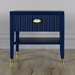 Прикроватная тумбочка с ящиком Elsa Dreams Blue варинант исполнения - 5 | Loft Concept в Омске