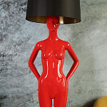 Лампа MANNEQUIN LAMP с абажуром созерцание силуэта варинант исполнения - 6 | Loft Concept в Омске