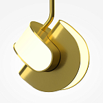 Подвесной светильник в цвете Латунь Levix варинант исполнения - 3 | Loft Concept в Омске