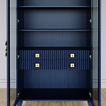 Дизайнерский шкаф витрина Elsa Dreams Blue с 4-мя ящиками варинант исполнения - 6 | Loft Concept в Омске