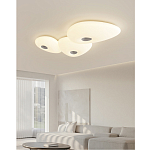 Потолочный светильник с тремя овальными матовыми плафонами TRIDalmen варинант исполнения - 3 | Loft Concept в Омске