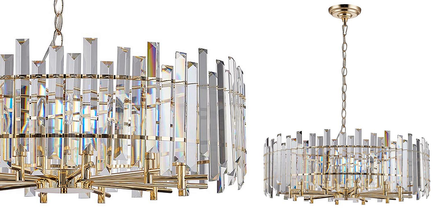 Люстра Langley Chandelier gold 80 Люстра Langley Chandelier gold 80 - Loft-Concept в Омске