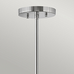 Потолочный светильник с двухслойным белым текстильным абажуром Hinkley варинант исполнения - 13 | Loft Concept в Омске