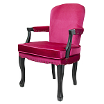 Кресло Aubrey Classical Armchair rose velour варинант исполнения - 3 | Loft Concept в Омске