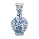 Ваза фарфоровая с синими цветочными мотивами Independence варинант исполнения - 2 | Loft Concept в Омске