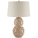 Настольная лампа с декоративными элементами в виде ракушек Frosting варинант исполнения - 3 | Loft Concept в Омске