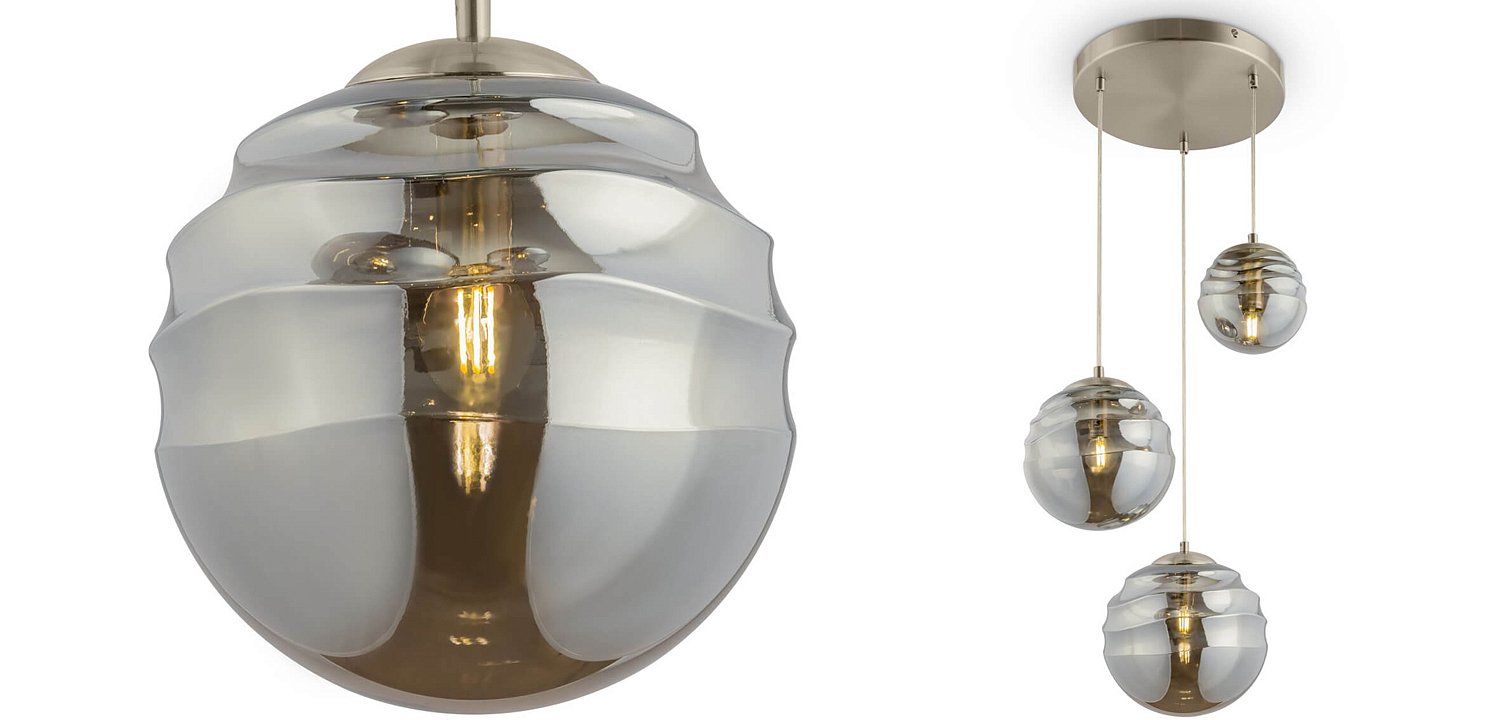 Люстра Oswald nickel - Loft-Concept в Омске